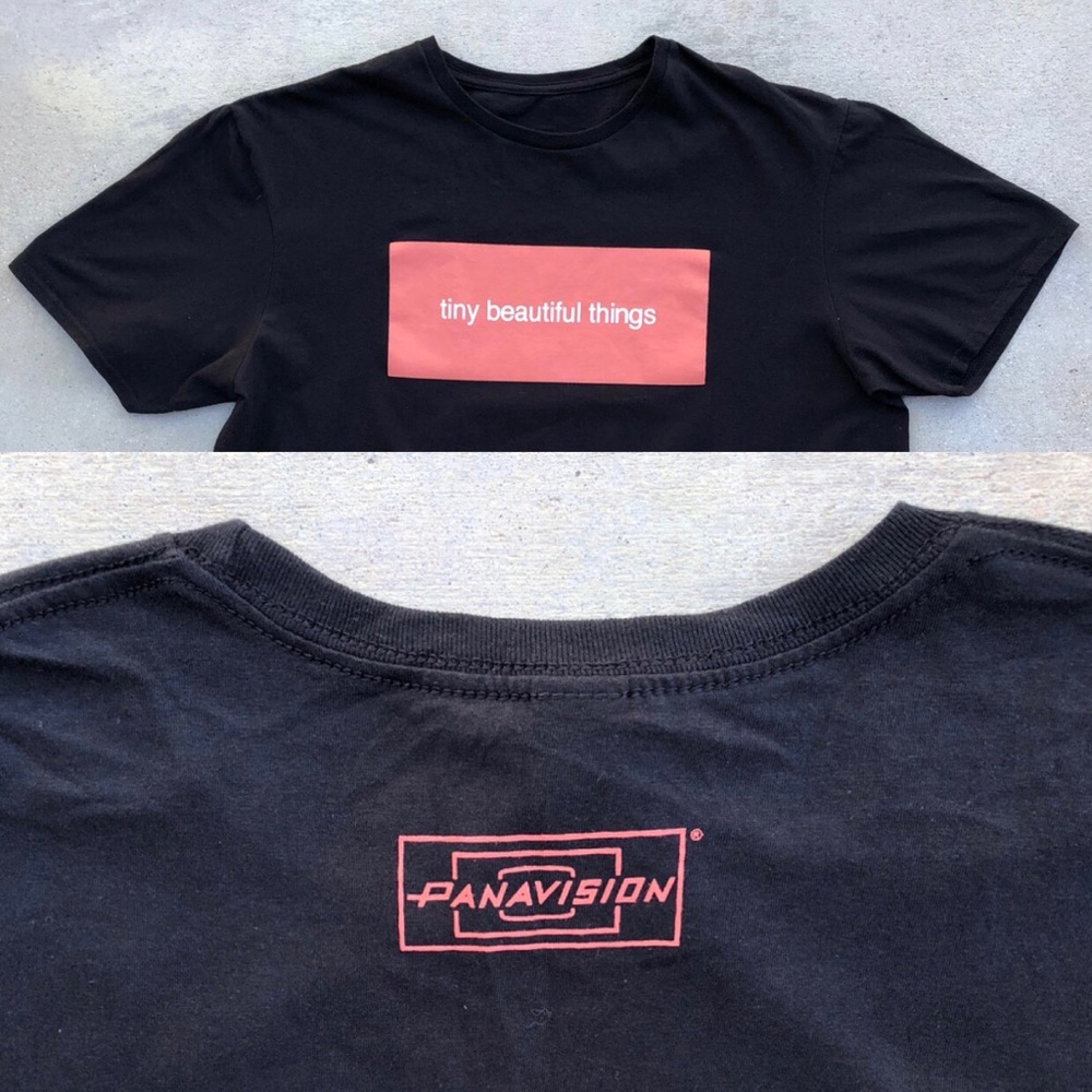 Tiny Beautiful Things Panavision Kathryn Hahn Cheryl Strayed Crew Black Tee